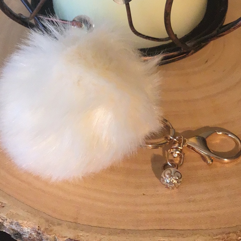 Pom Pom Key Chain